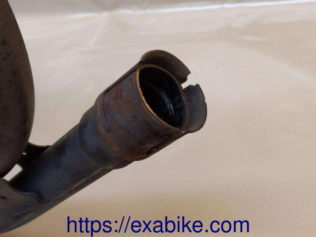 collecteur d'échappement Honda Transalp 650 - photo 3