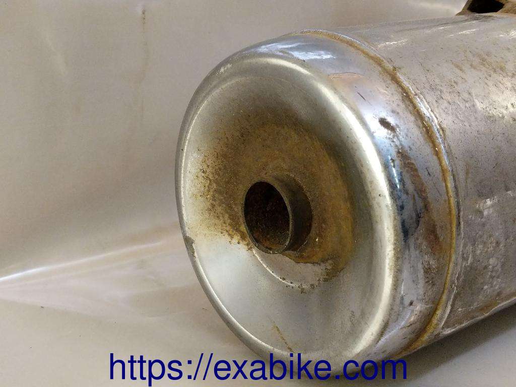 muffler, left Yamaha TDM 850 - photo 3