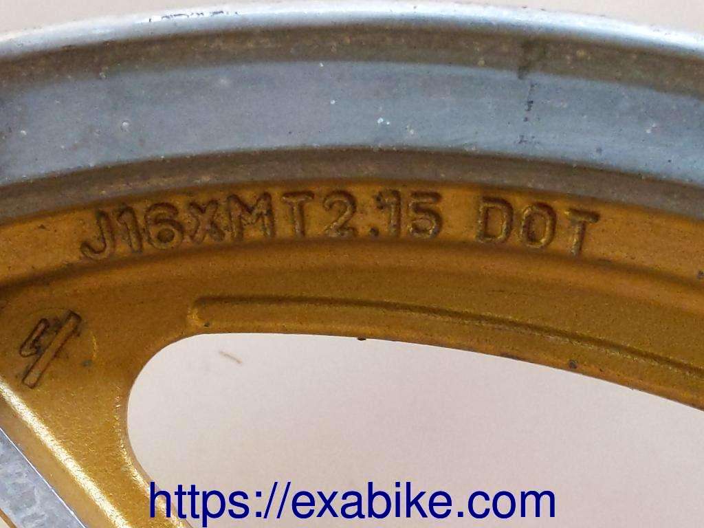 front wheel Suzuki GSX750ES - photo 2