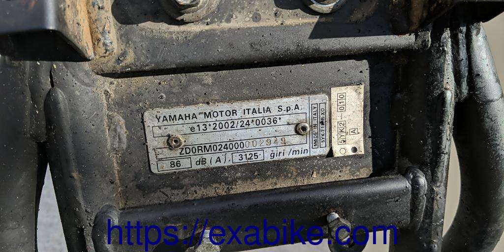 frame Yamaha MT03 - photo 2