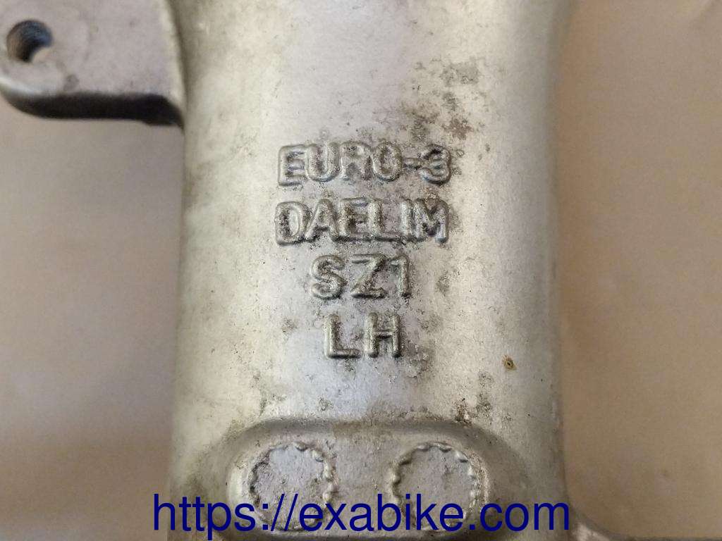 fork element, left Daelim 125 S2 - photo 5