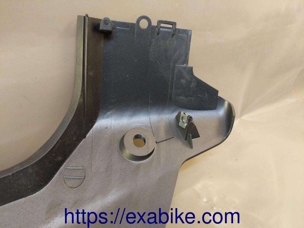 rear side fairing, right Daelim 125 S2 - photo 5
