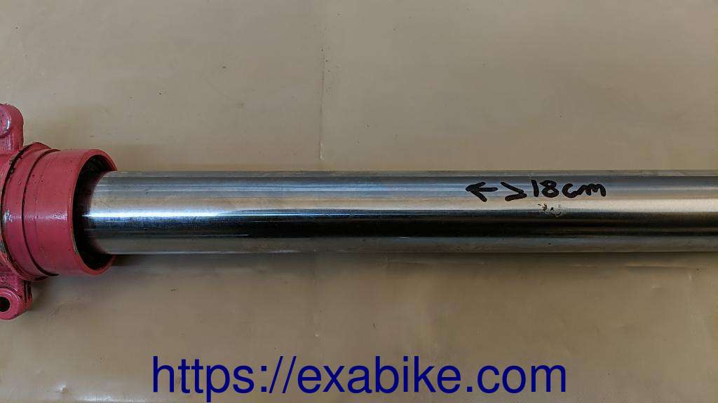 bras de fourche gauche Honda MTX 125 - photo 2