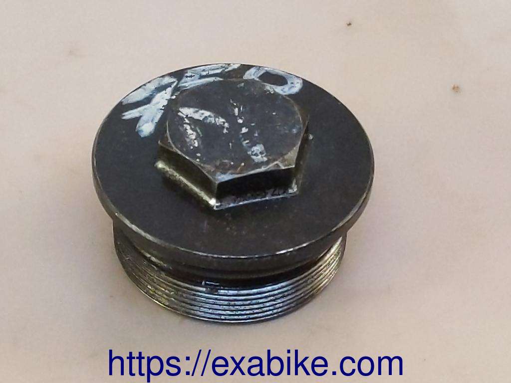 front fork tube cap, front Suzuki DR 750 - photo 1