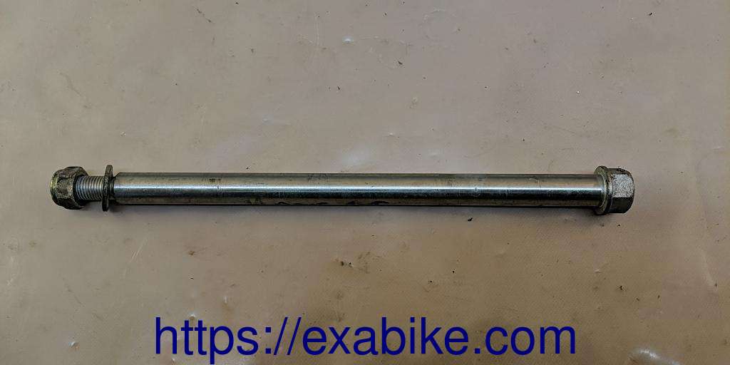 wheel axle, front Peugeot Trekker 50 - photo 1