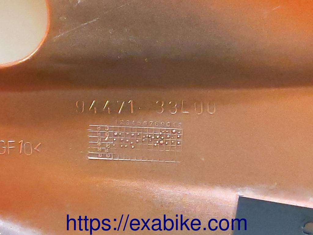 flanc de carénage droit Suzuki GSXR 600 - photo 4