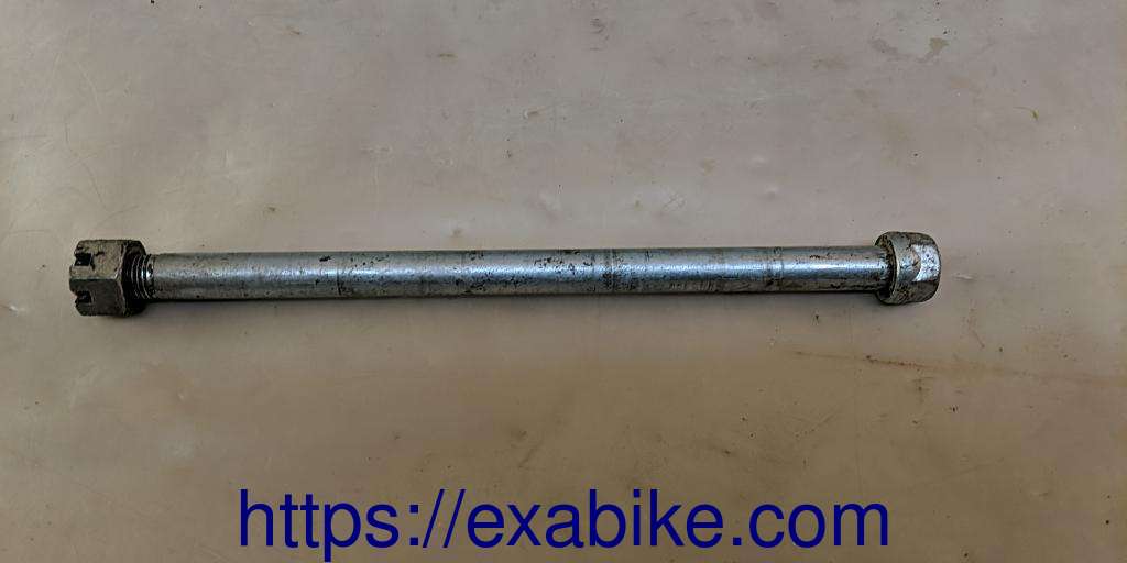 wheel axle, front Yamaha 50 DTMX - photo 1