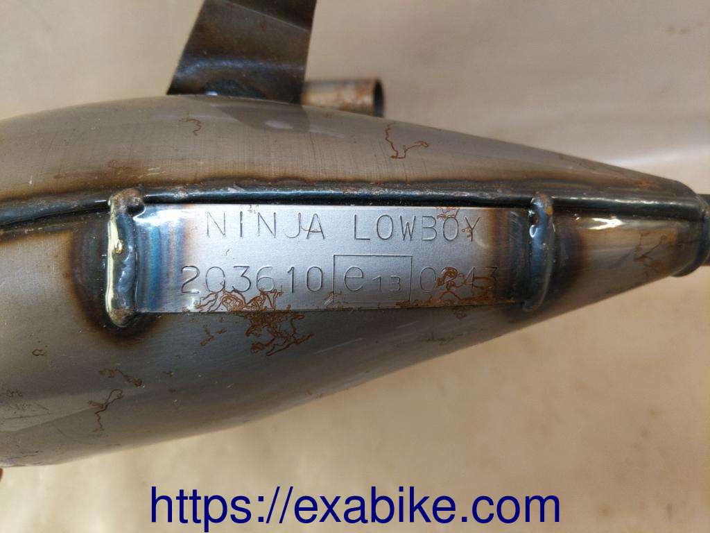 exhaust, Ninja Lowboy Rieju 50 Spike - photo 3