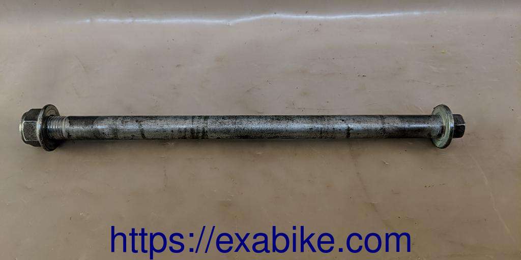 wheel axle, front Suzuki TU 125 - photo 1