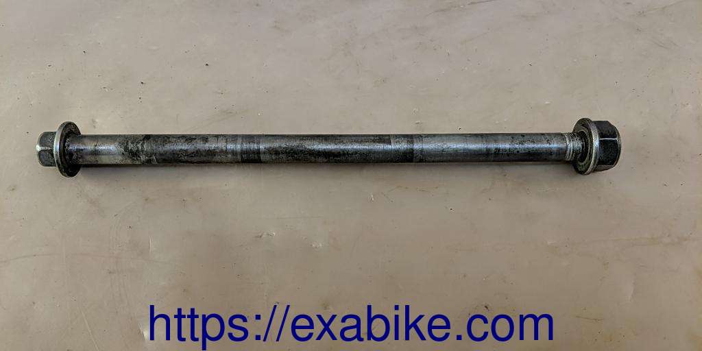 wheel axle, front Honda NSR 125 - photo 1