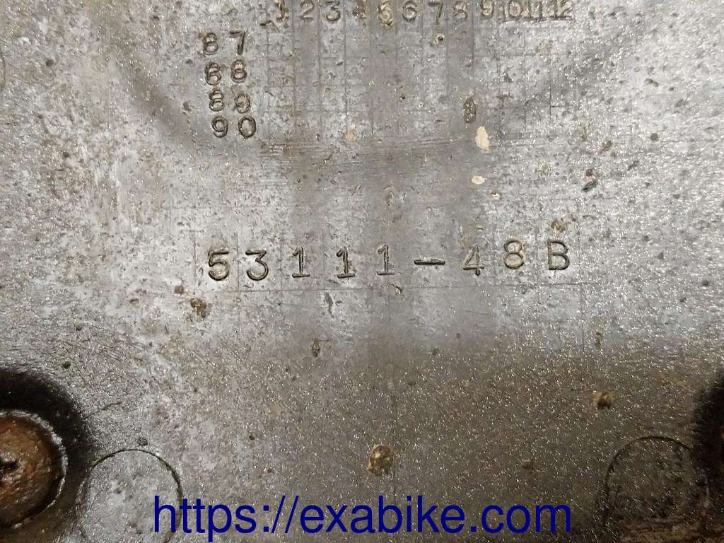 front fender Suzuki GSXF 1100 - photo 3