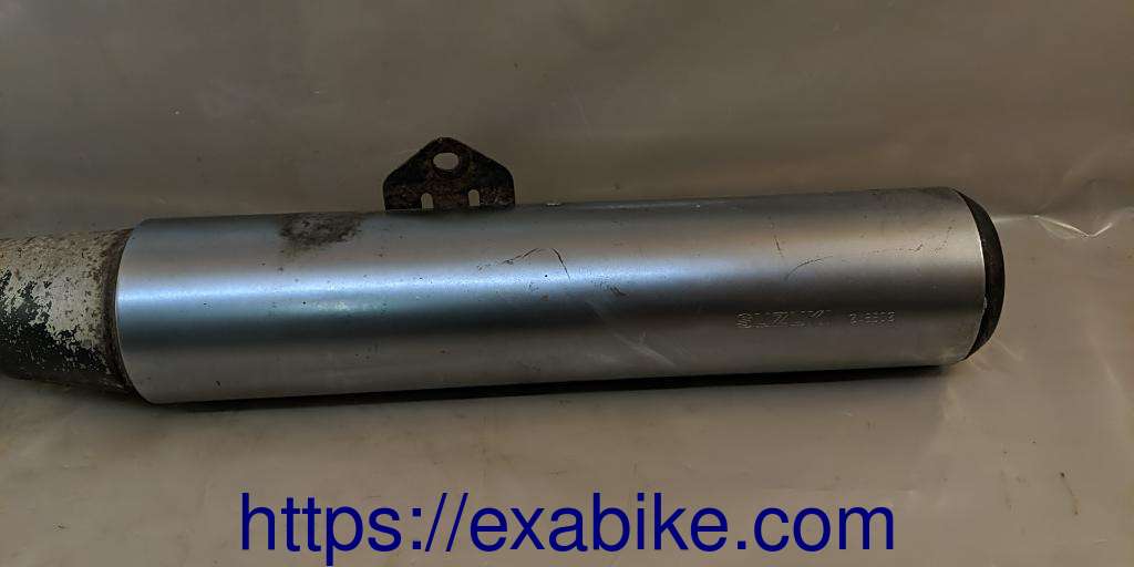 muffler, left Suzuki GSXF 1100 - photo 2