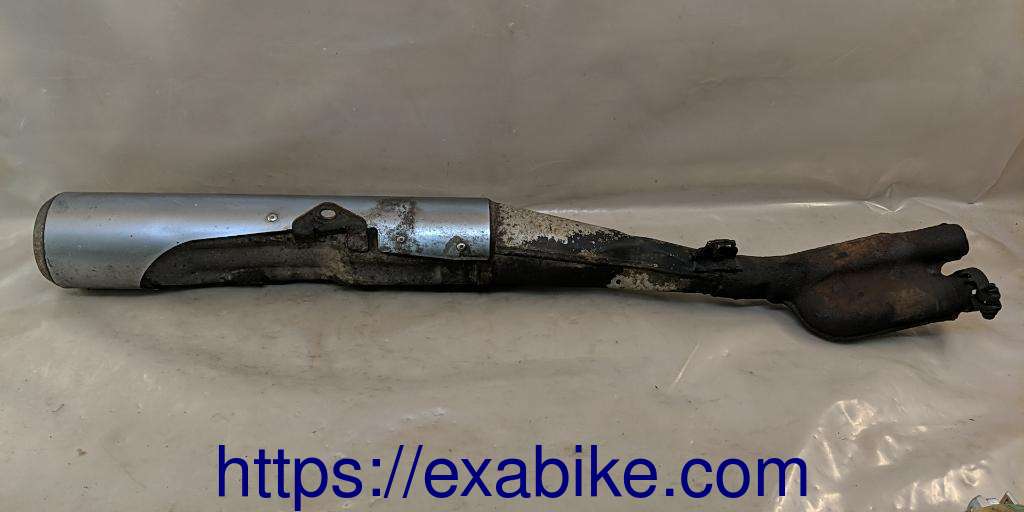muffler, left Suzuki GSXF 1100 - photo 4