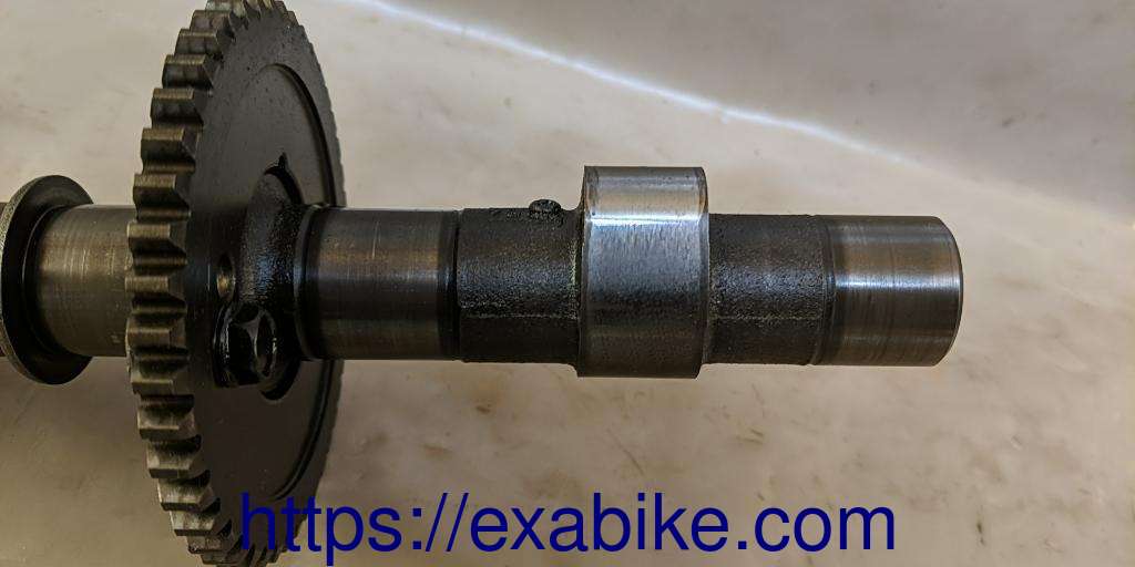 camshaft, exhaust Kawasaki GPZ 500 - photo 3