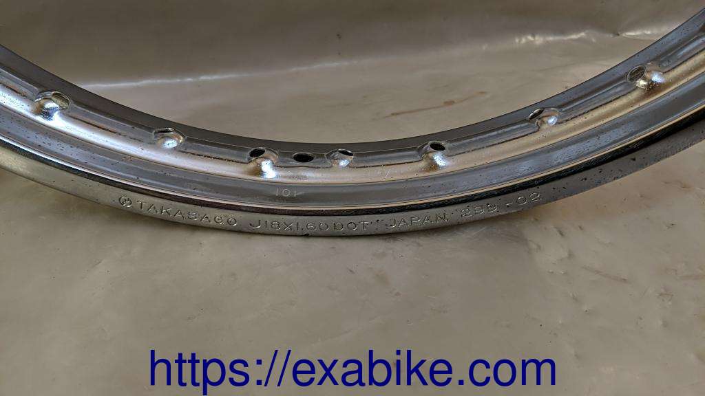 front wheel rim Kymco Zing 125 - photo 2
