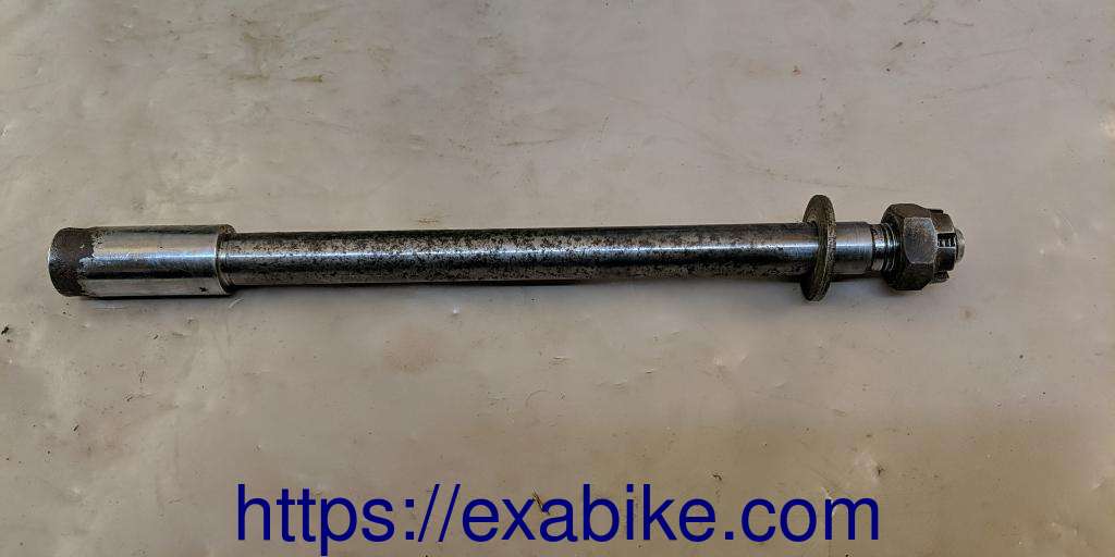 wheel axle, front Yamaha XV 750 Virago - photo 1
