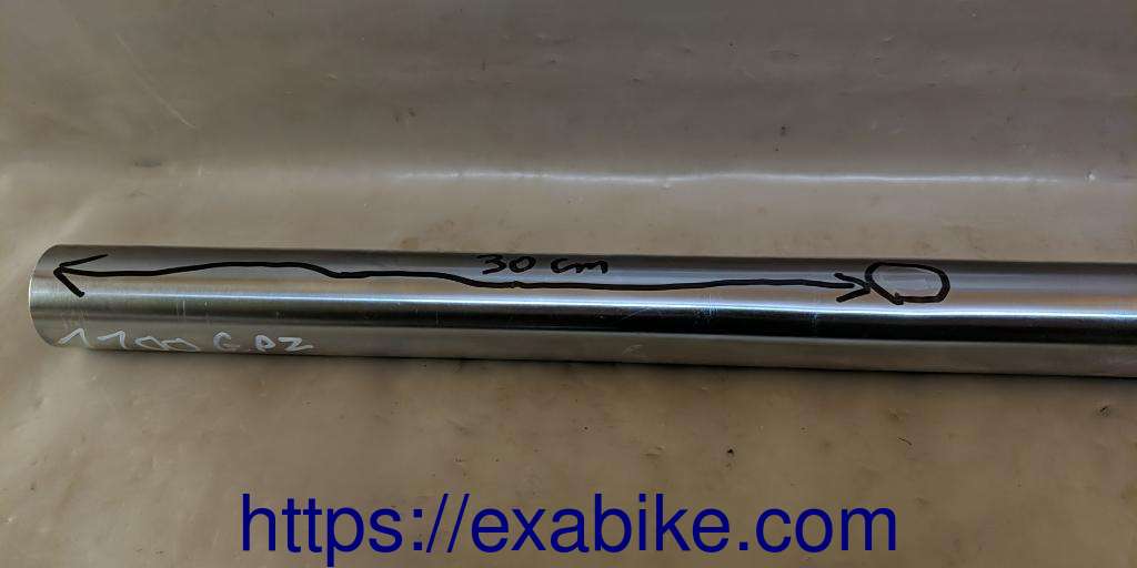 fork tube Kawasaki GPZ 1100 - photo 2