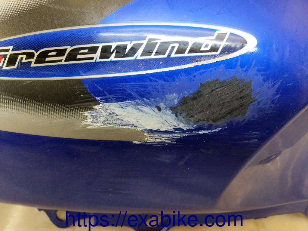 side fairing, left Suzuki XF 650 Freewind - photo 2