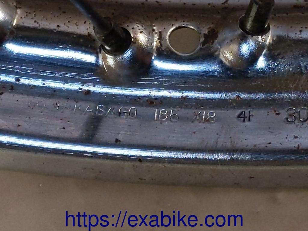 rear wheel Kawasaki KS 125 - photo 4