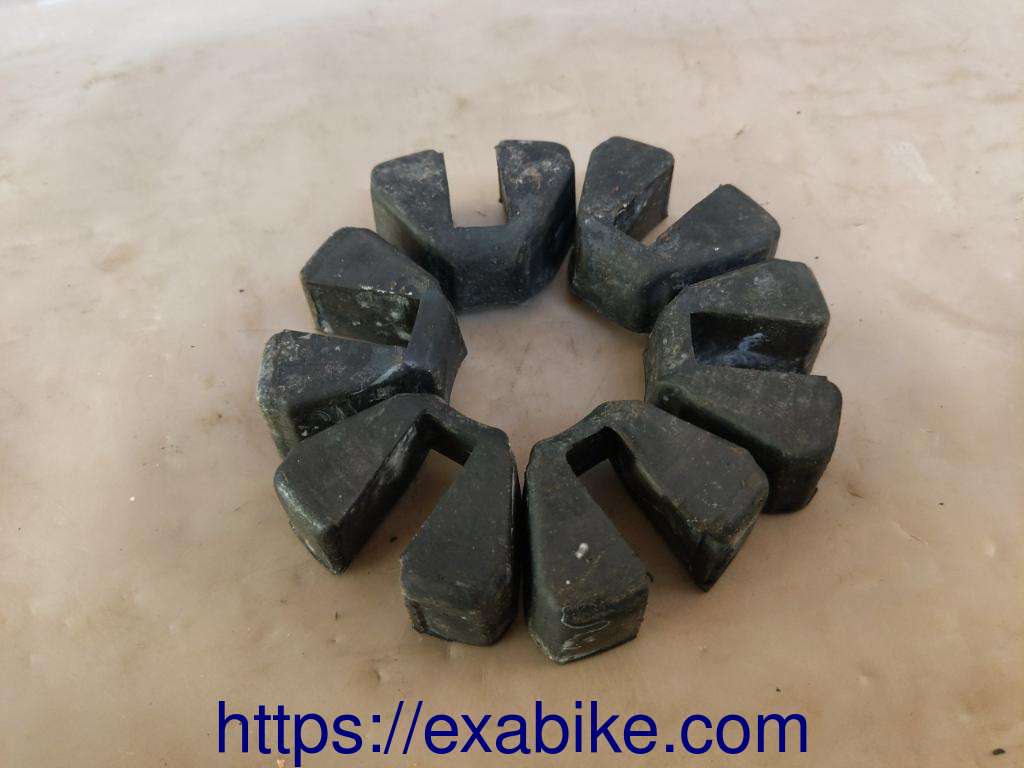rear wheel dampers Kawasaki KS 125 - photo 1