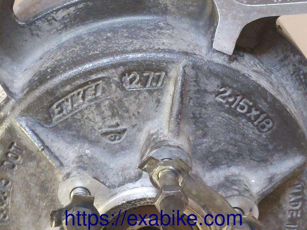 rear wheel Suzuki GSX 1100 - photo 2