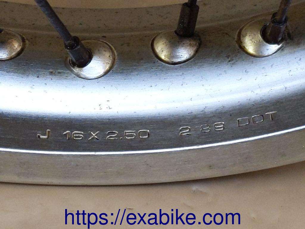 rear wheel Honda NX 250 - photo 2
