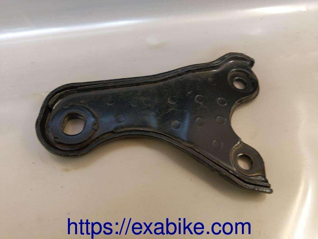 right muffler holder Yamaha RDX 125 - photo 2