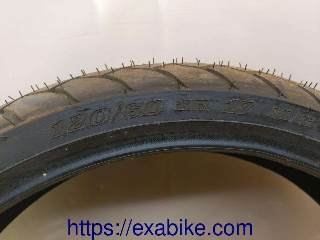 tyre 120/60-17 Divers Pneu - photo 3