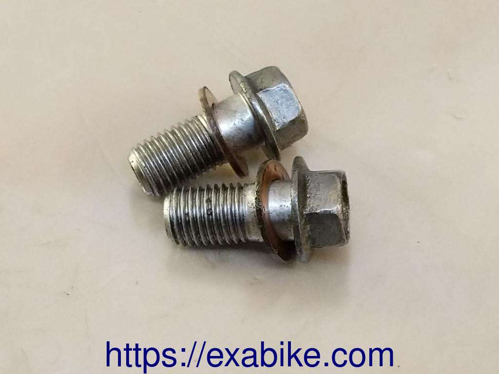 raccords banjo d'huile Yamaha FZS 600 Fazer - photo 1