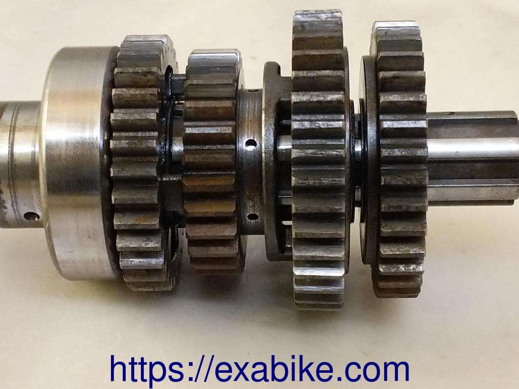 gearbox secondary shaft Honda CBX 400 - photo 2
