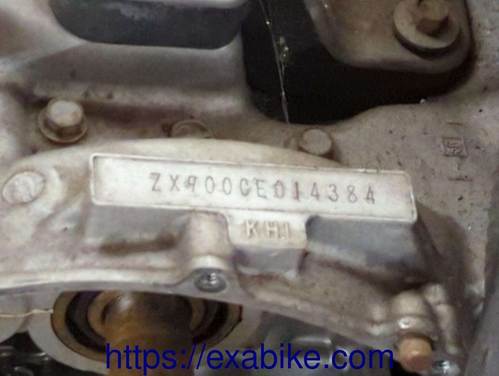 engine Kawasaki ZX9R - photo 2