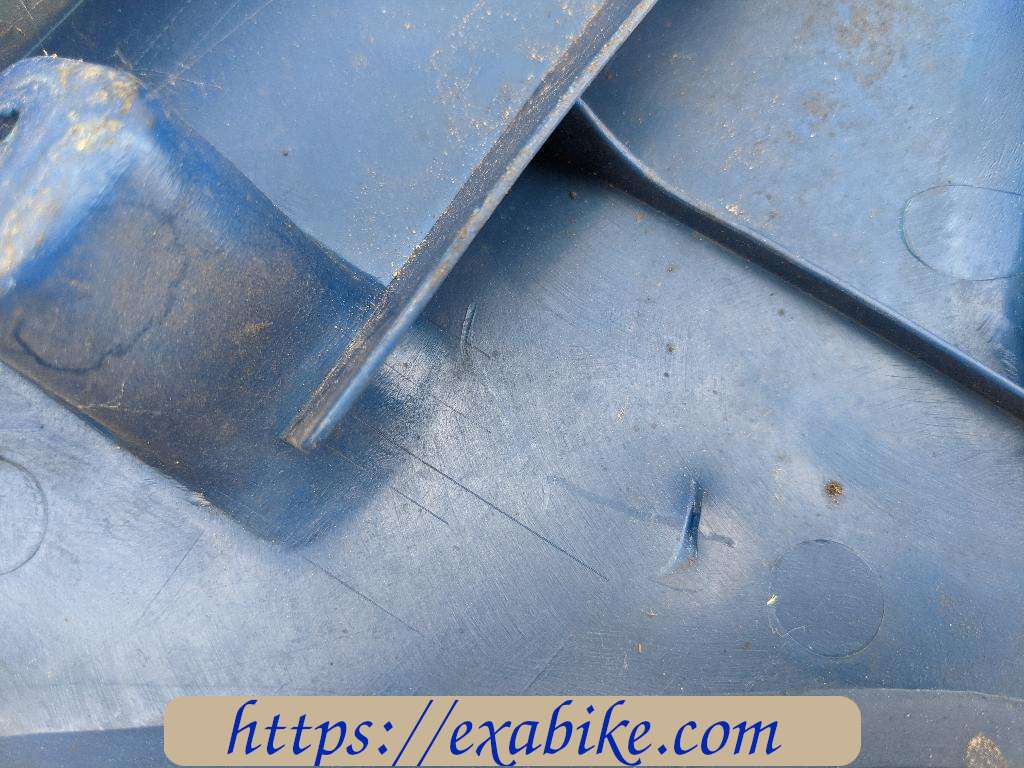 écope droite Kawasaki KDX 125 - photo 4