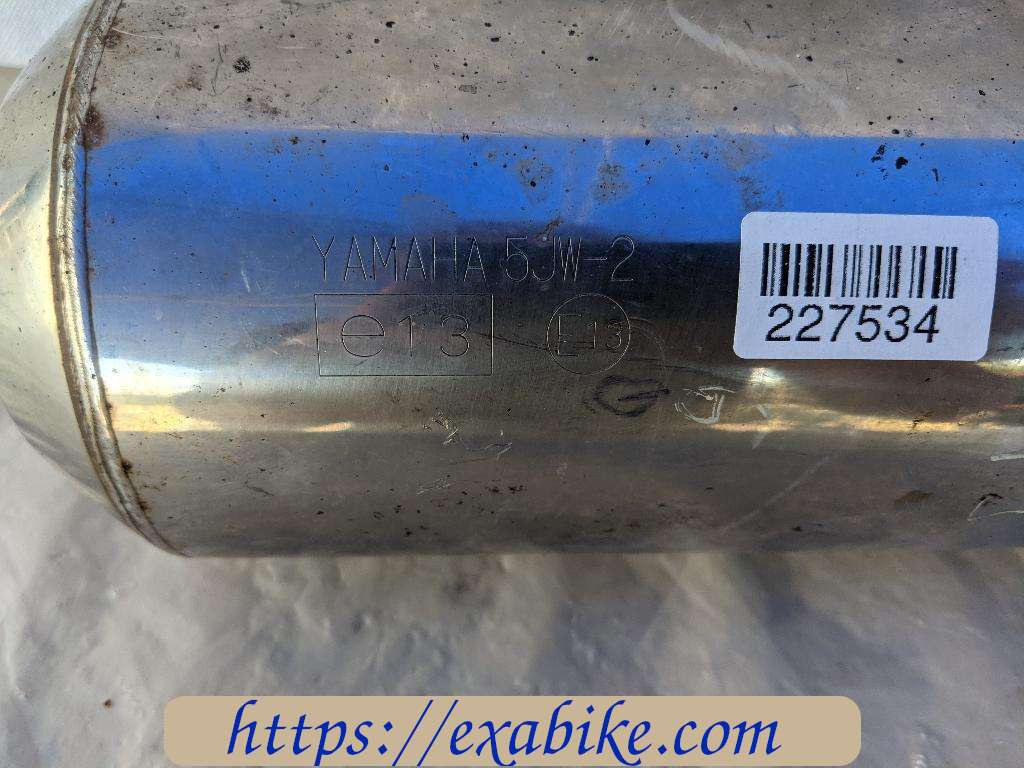 muffler, right Yamaha FJR 1300 - photo 2