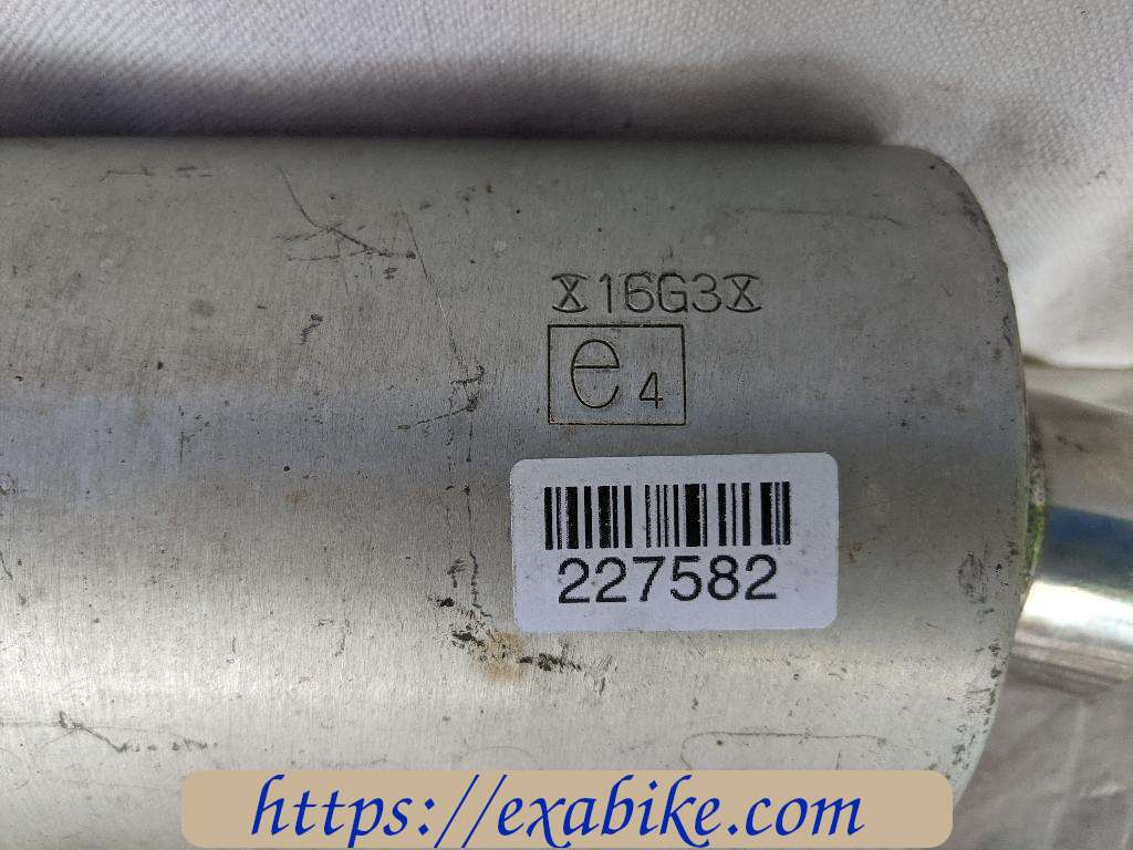 muffler, right Suzuki SV 1000 - photo 2