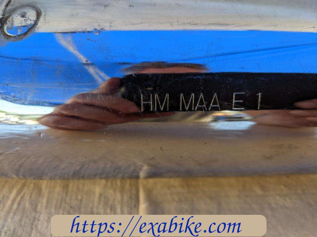 muffler, upper Honda VT 1100 Shadow - photo 2