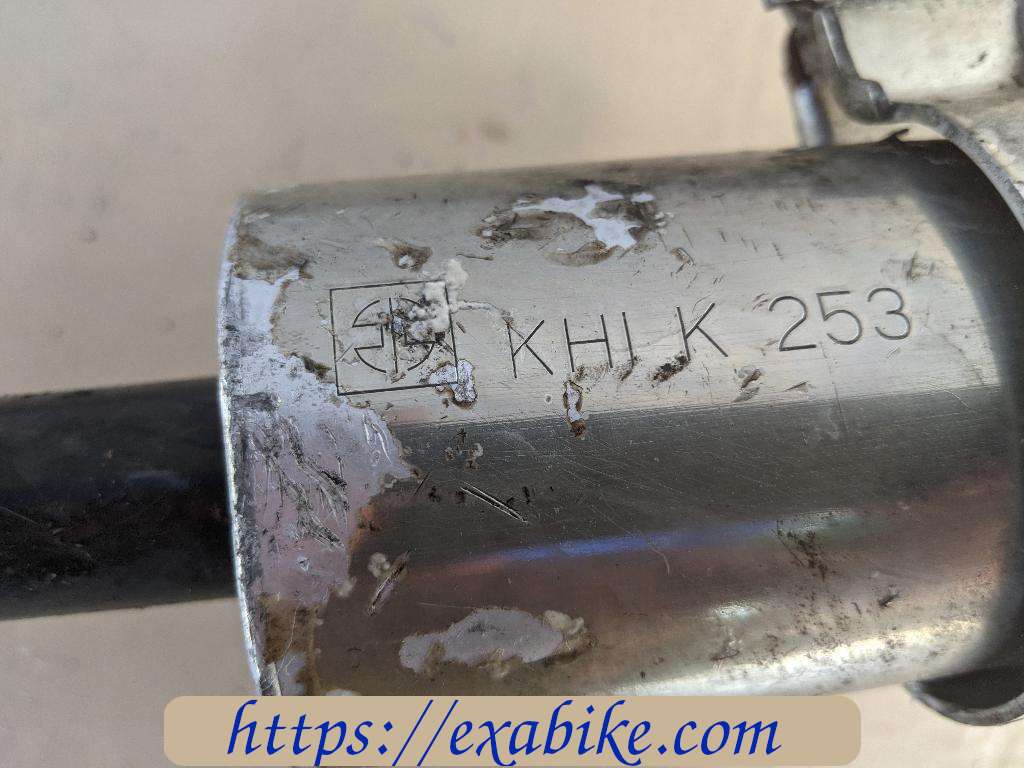 pot d'échappement gauche Kawasaki KR1 250 - photo 2