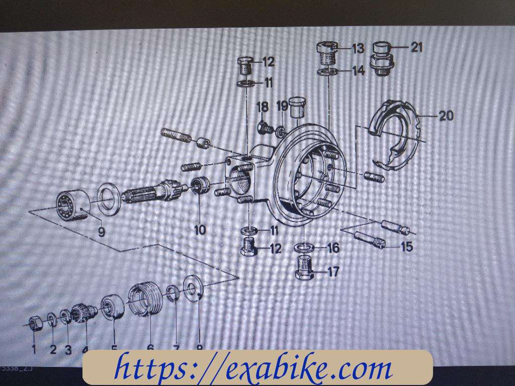 bouchon fileté avec ventilation BMW R100RS - photo 2