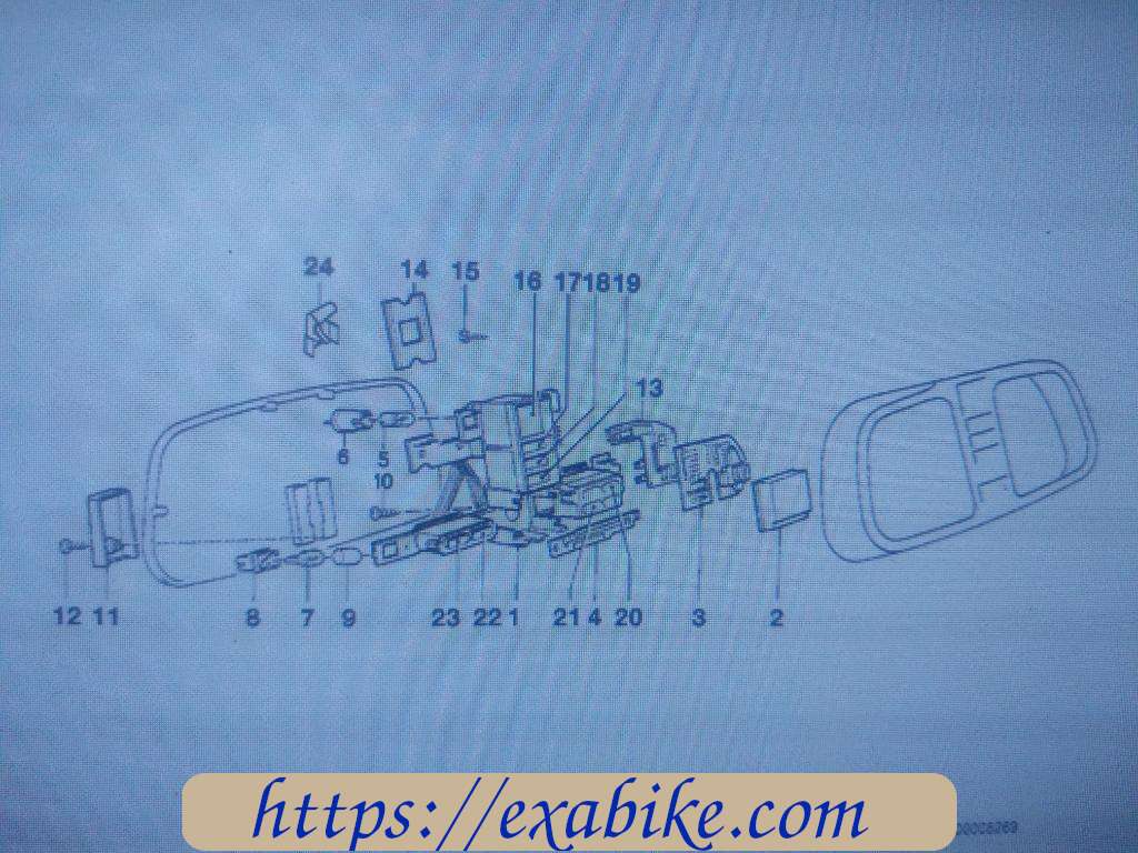 printed circuit board BMW K1100LT - photo 2