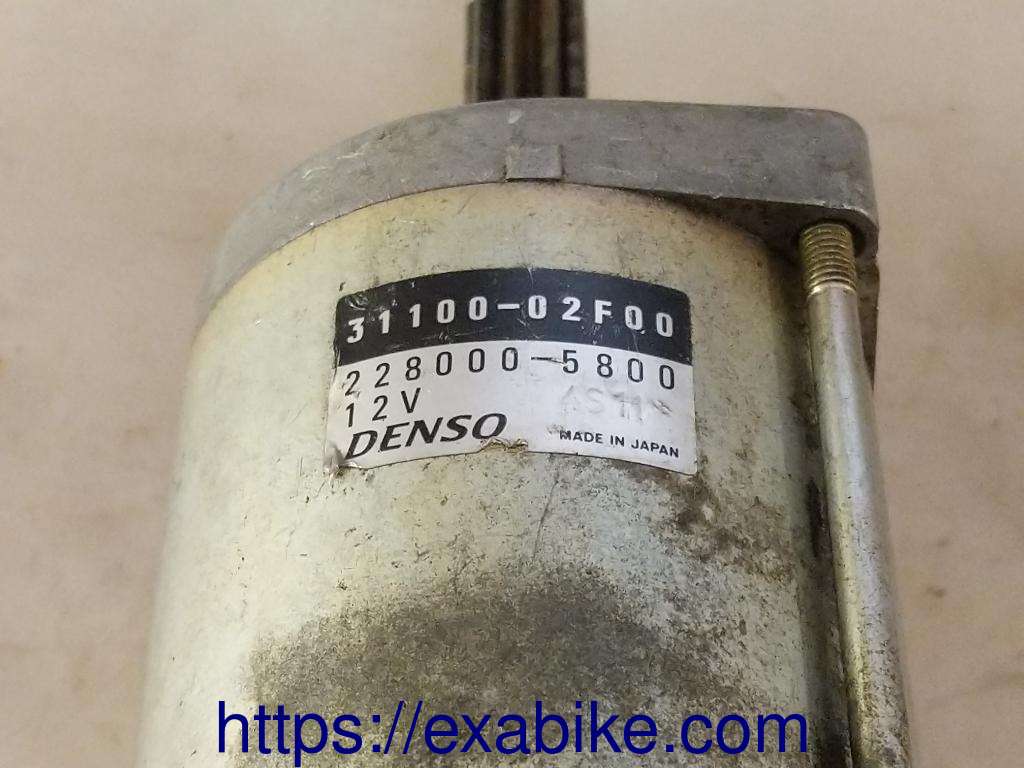 starting motor Suzuki TL 1000 R - photo 3