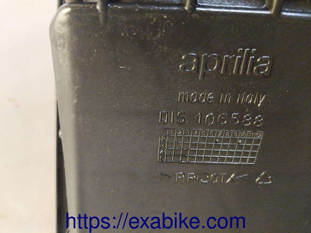 air cleaner box Aprilia 500 Scarabeo - photo 5