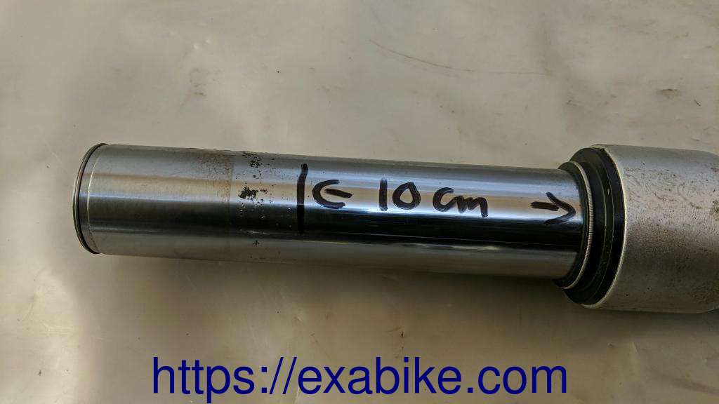 fork element, right Aprilia 500 Scarabeo - photo 2