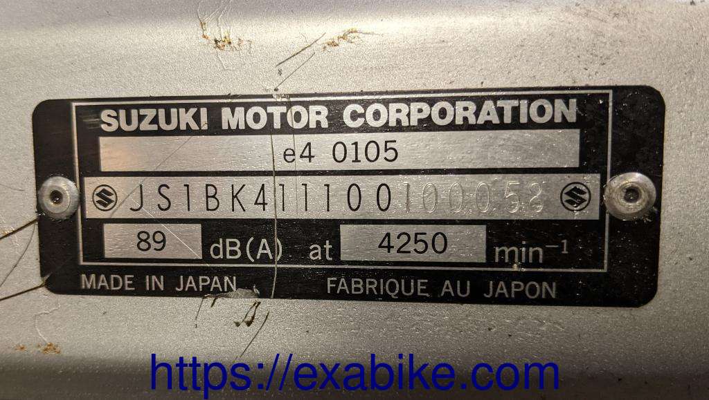 frame Suzuki GSE 500 - photo 3