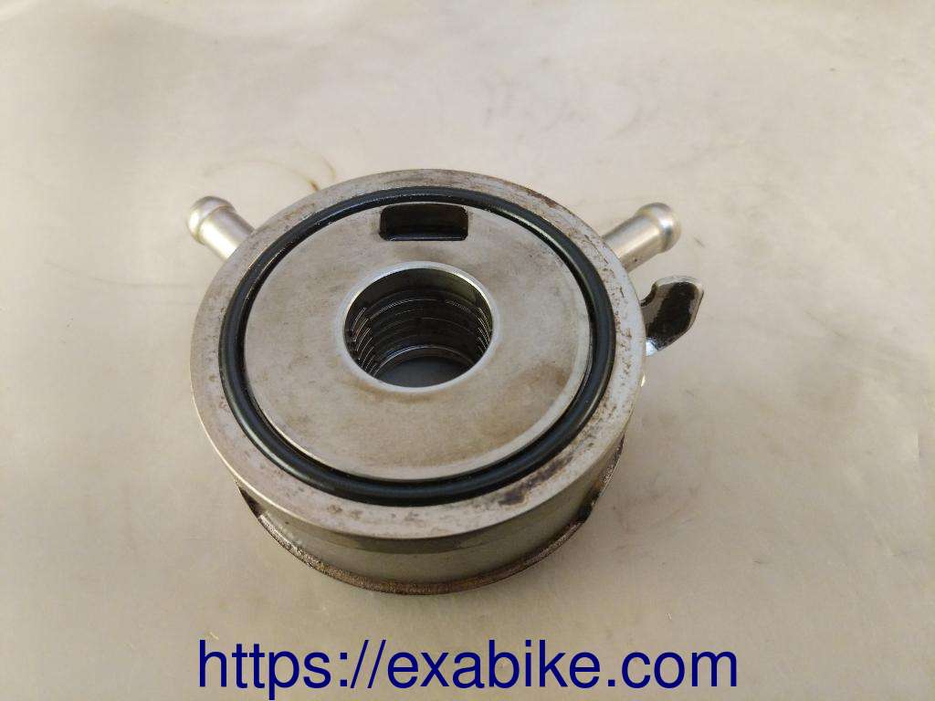 oil radiator Yamaha XP 500 T-MAX - photo 2