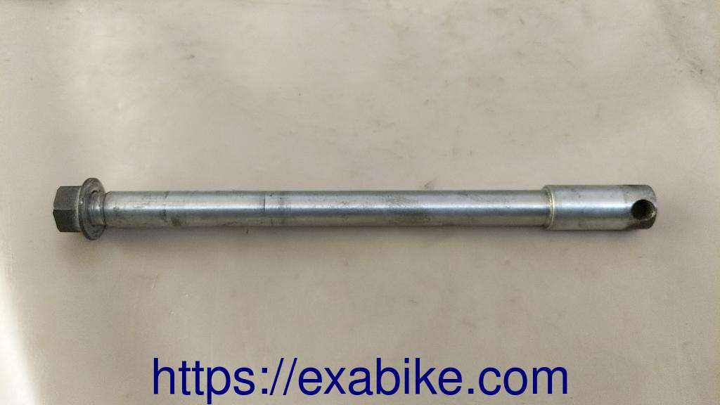 wheel axle, front Kawasaki GPZ 500 - photo 1