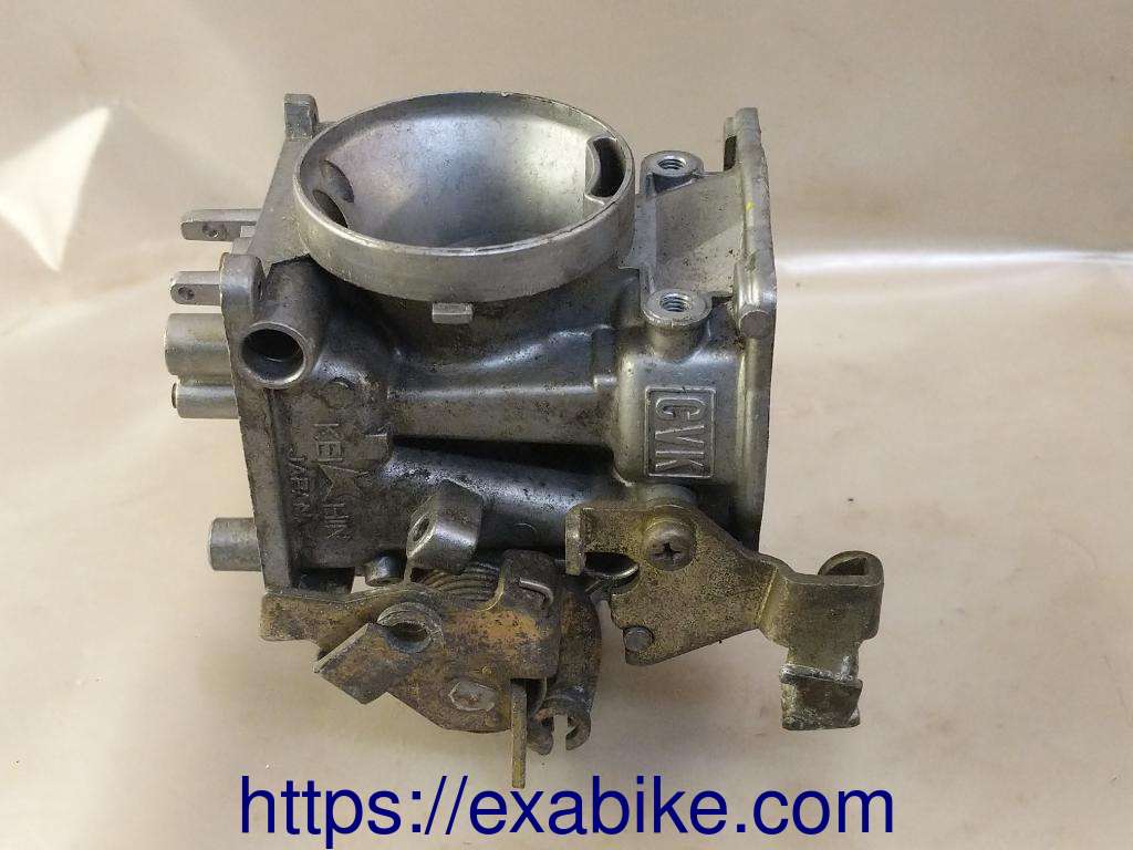 carburetor body, left Kawasaki GPZ 500 - photo 4