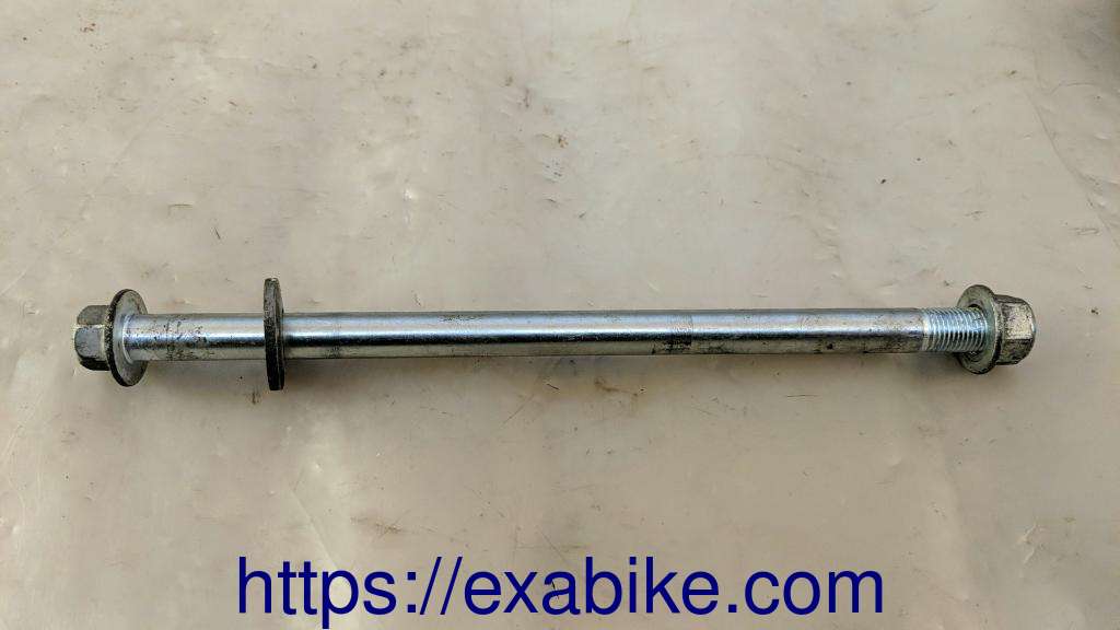 wheel axle, front Peugeot Kisbee 50 - photo 1