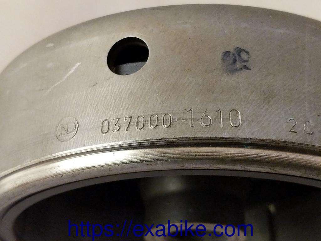 generator, rotor Kawasaki Z 400 F - photo 3