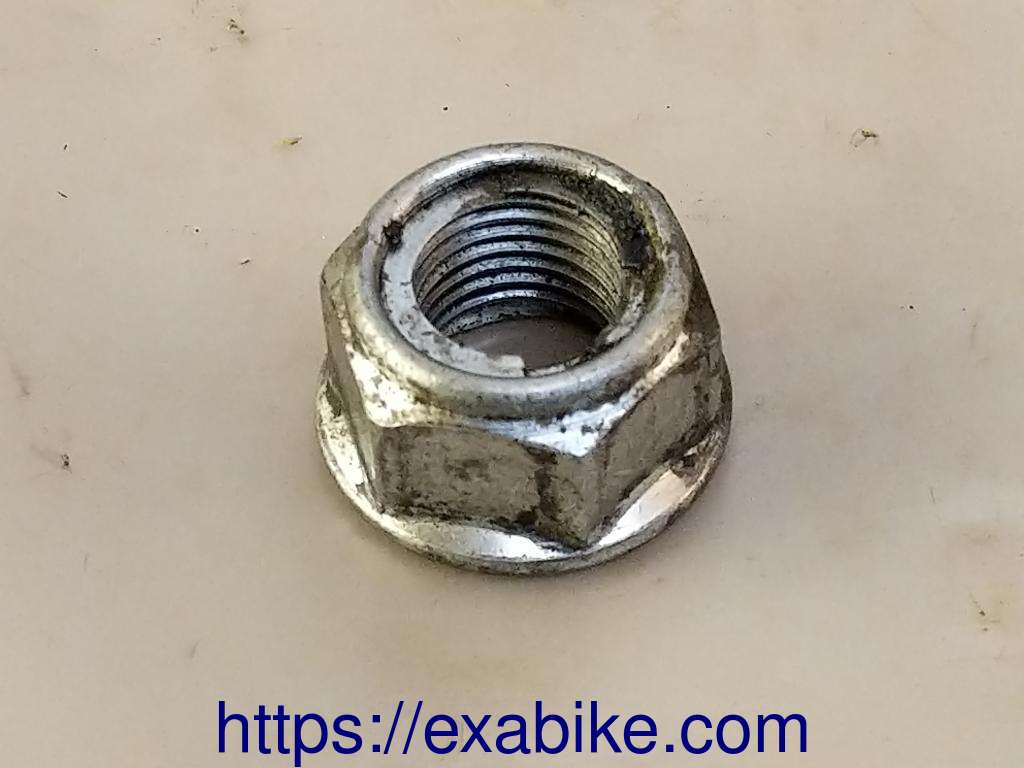 swingarm axle nut Honda Varadero 125 - photo 1