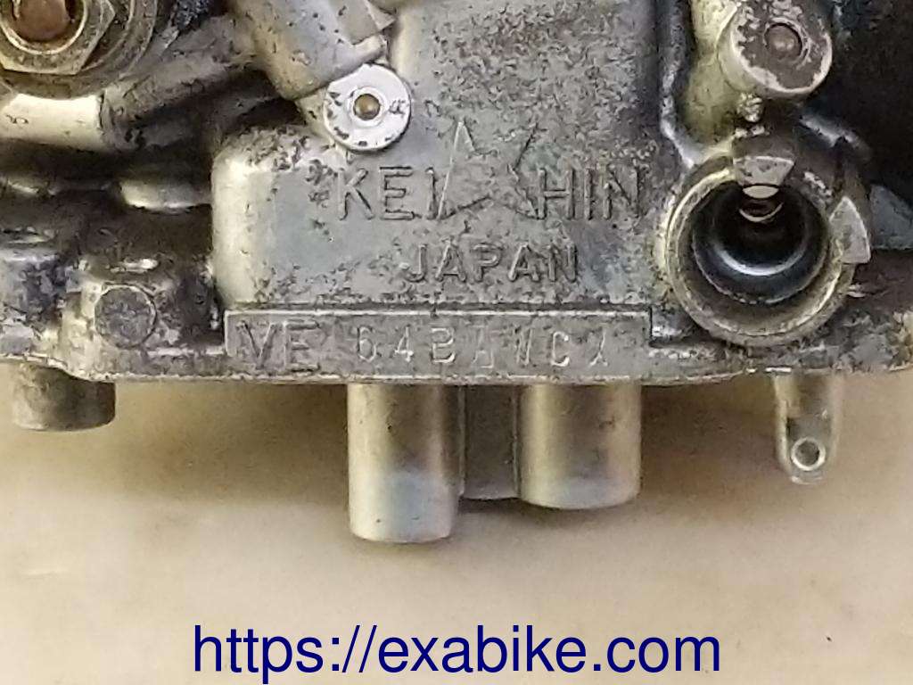 corps de carburateur Honda CBX 750 - photo 5