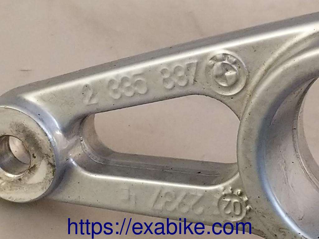 footrest plate, front left BMW R1150R - photo 3